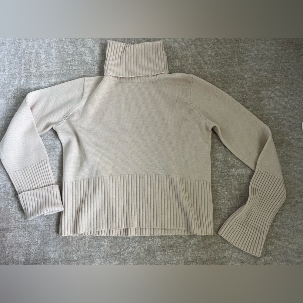 Baobei Merino wool turtle neck sweater